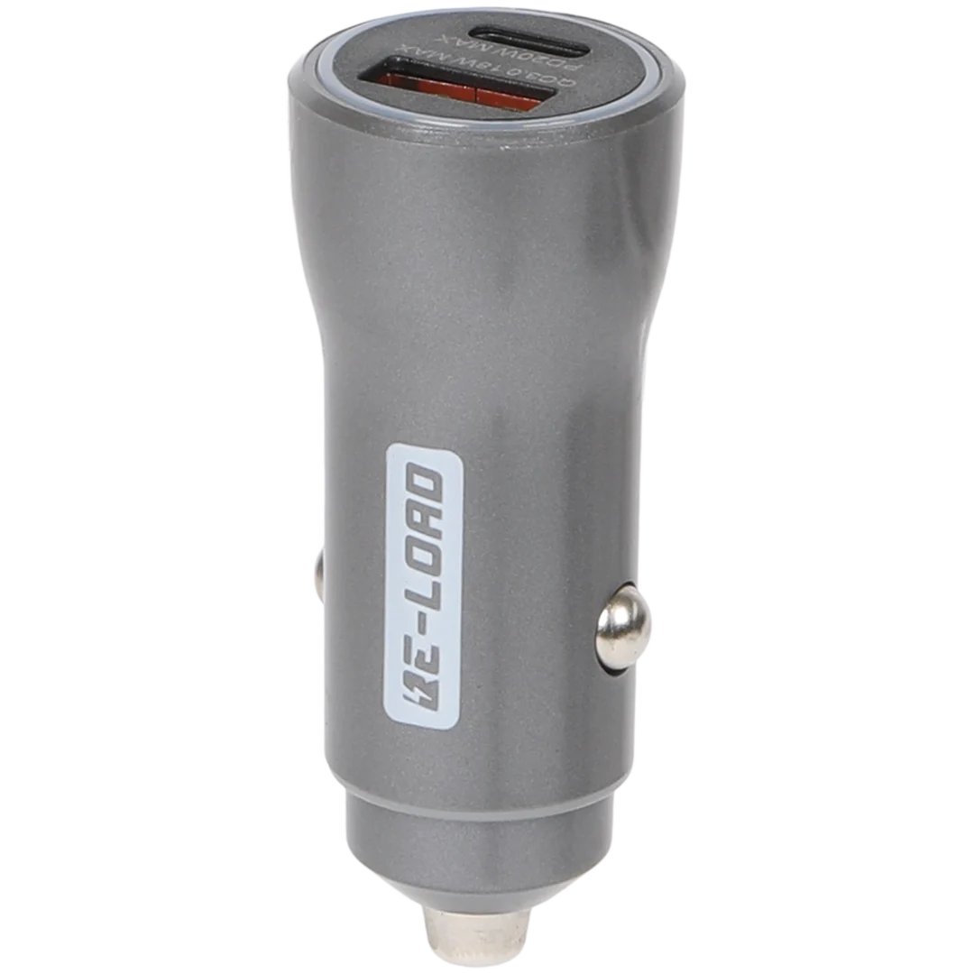 Chargeur allume-cigare à 2 ports Re-load