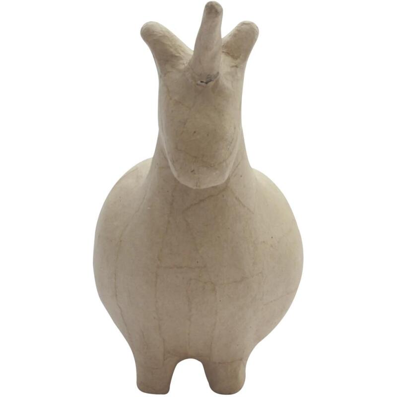 Tirelire licorne 19,5x10x15,5cm - Kraft