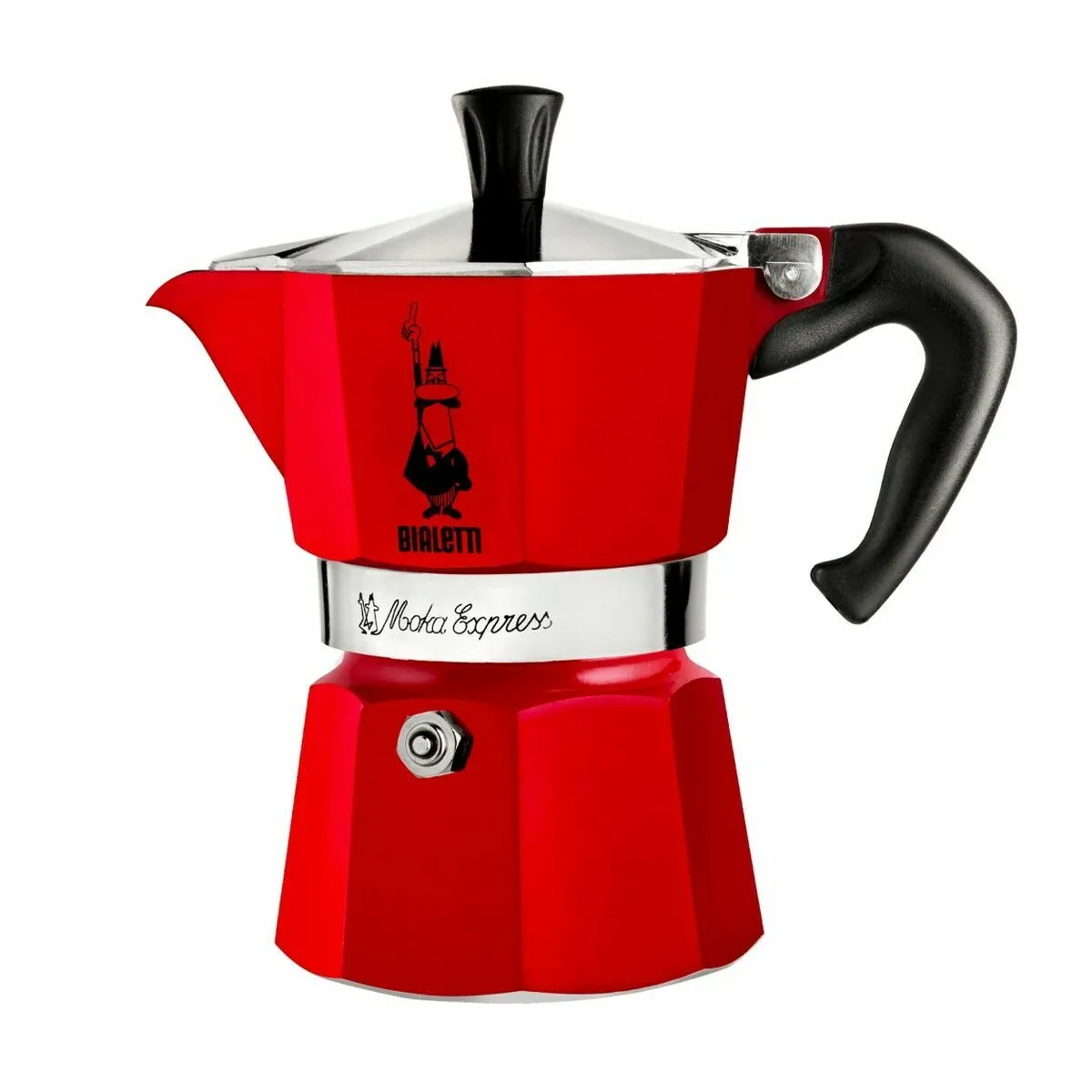 Bialetti Cafetière Italienne Rouge 1 Tasse
