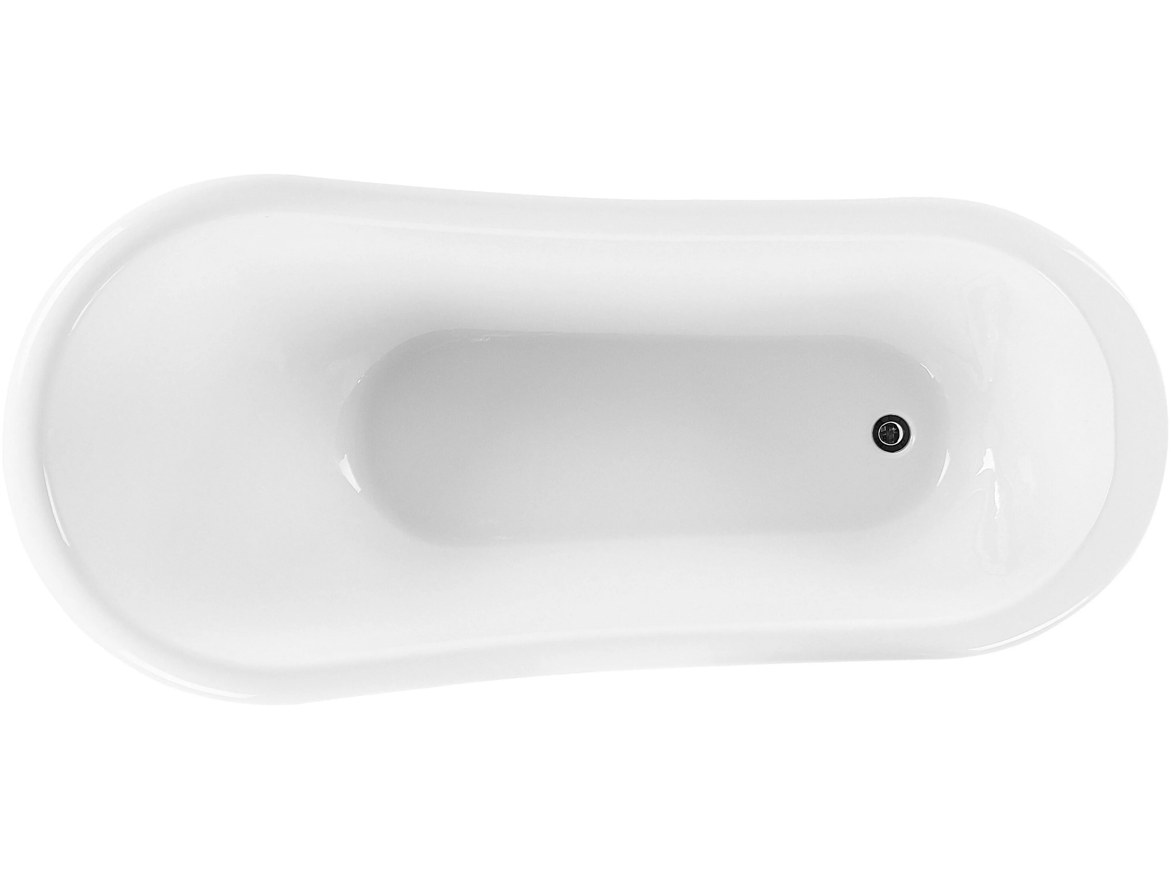 Vrijstaand bad CAYMAN 153 x 77 cm Rood