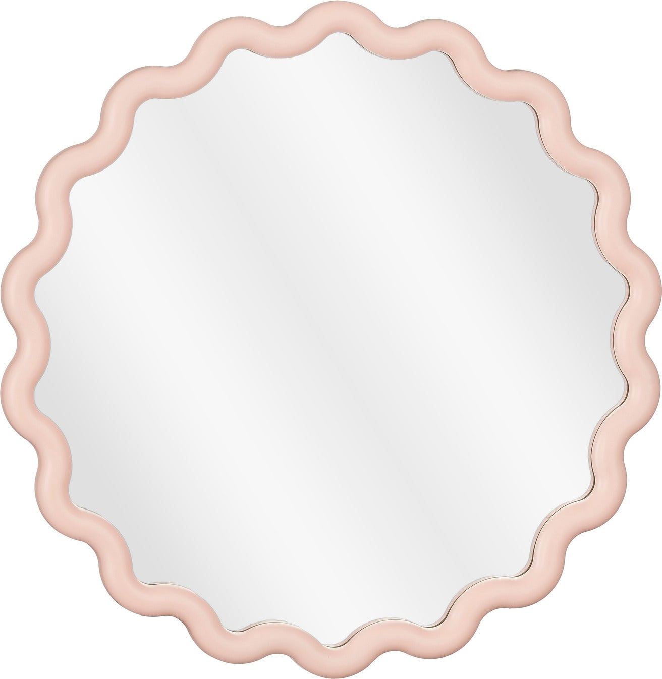 Mica Decorations spiegel Jude roze D 49,5 H 2 cm