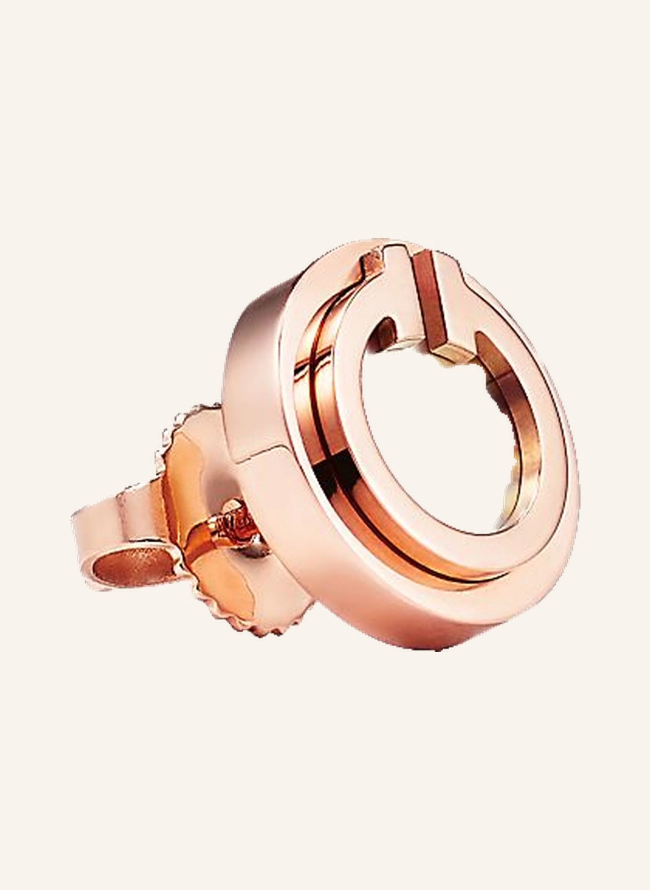 TIFFANY & Co. Tiffany T Circle OHRRINGE aus 18 Karat Roségold mit Perlmutt