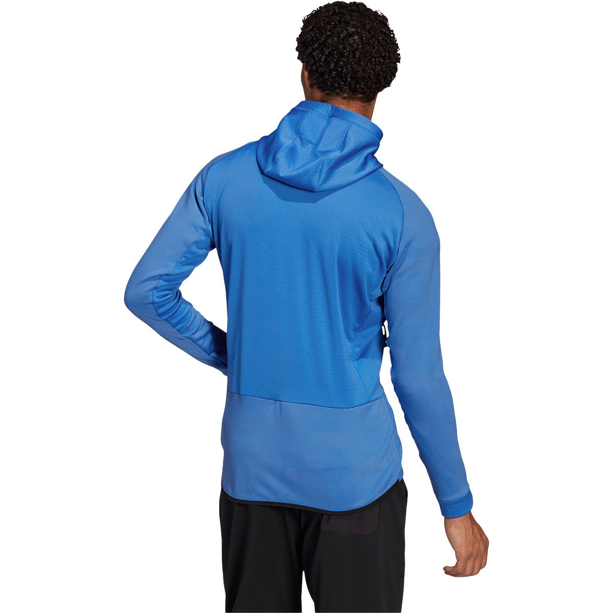adidas Terrex Tech Flooce Full Zip Hooded Fleecejakke Herre