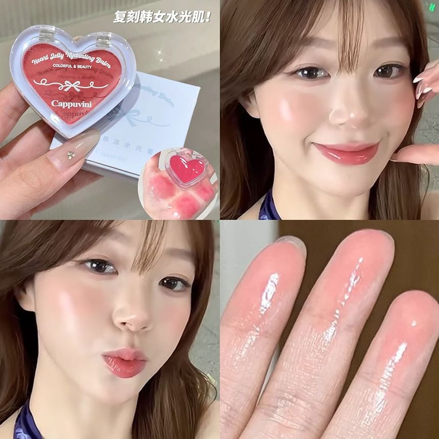 Cappuvini - Heart-Flipped Jelly Highlighter Balm - 2 kleuren