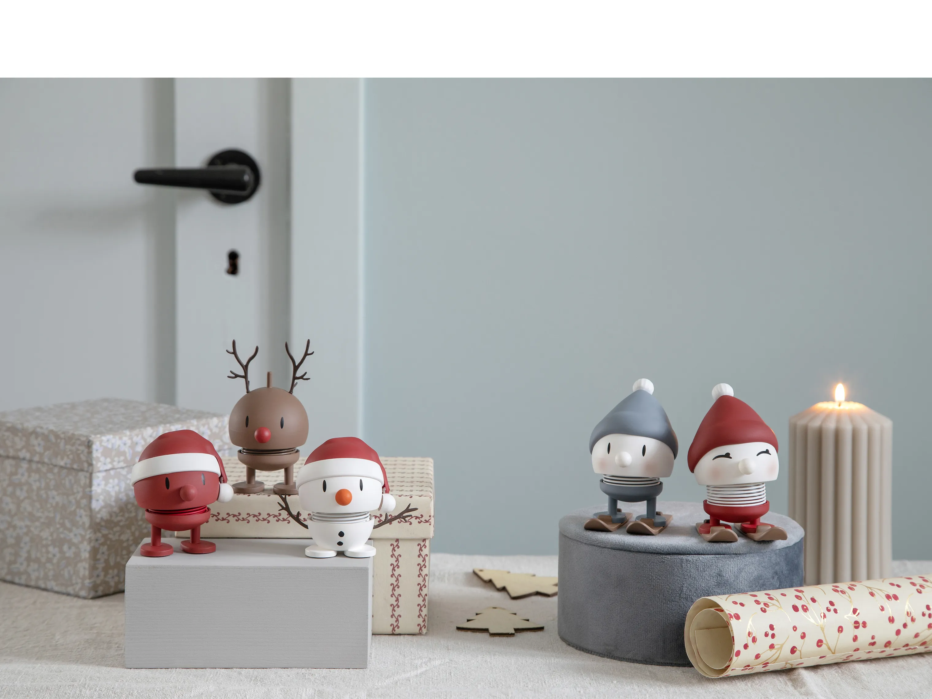 Hoptimist Hoptimist Soft Santa Bumble - S