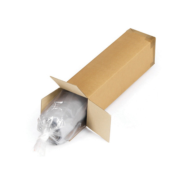 Caisse carton simple cannelure RAJA 50x10x10 cm, lot de 15