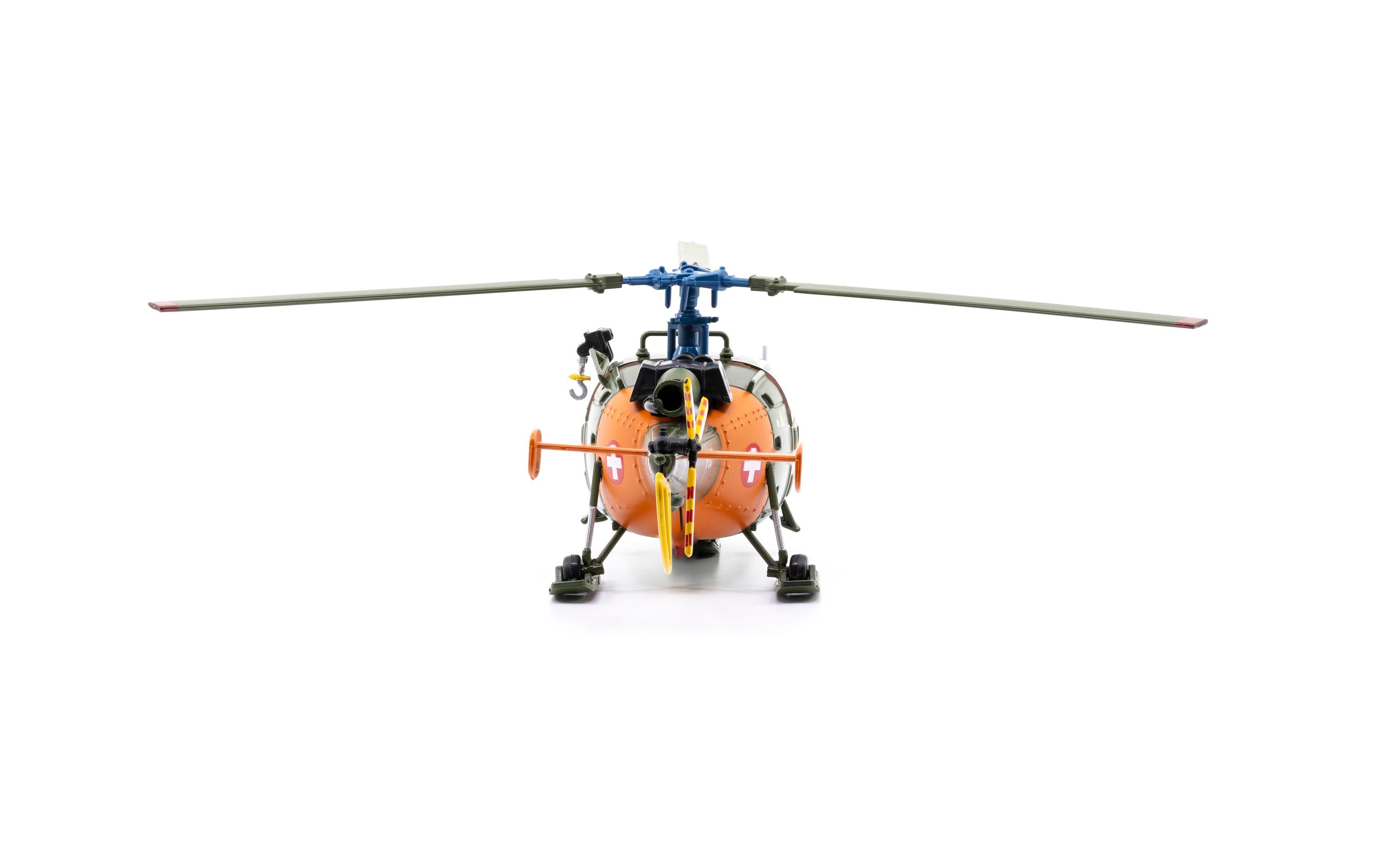 Alouette III Swiss Air Force V-201 1:72Modellflugzeug Schweizer Luftwaffe