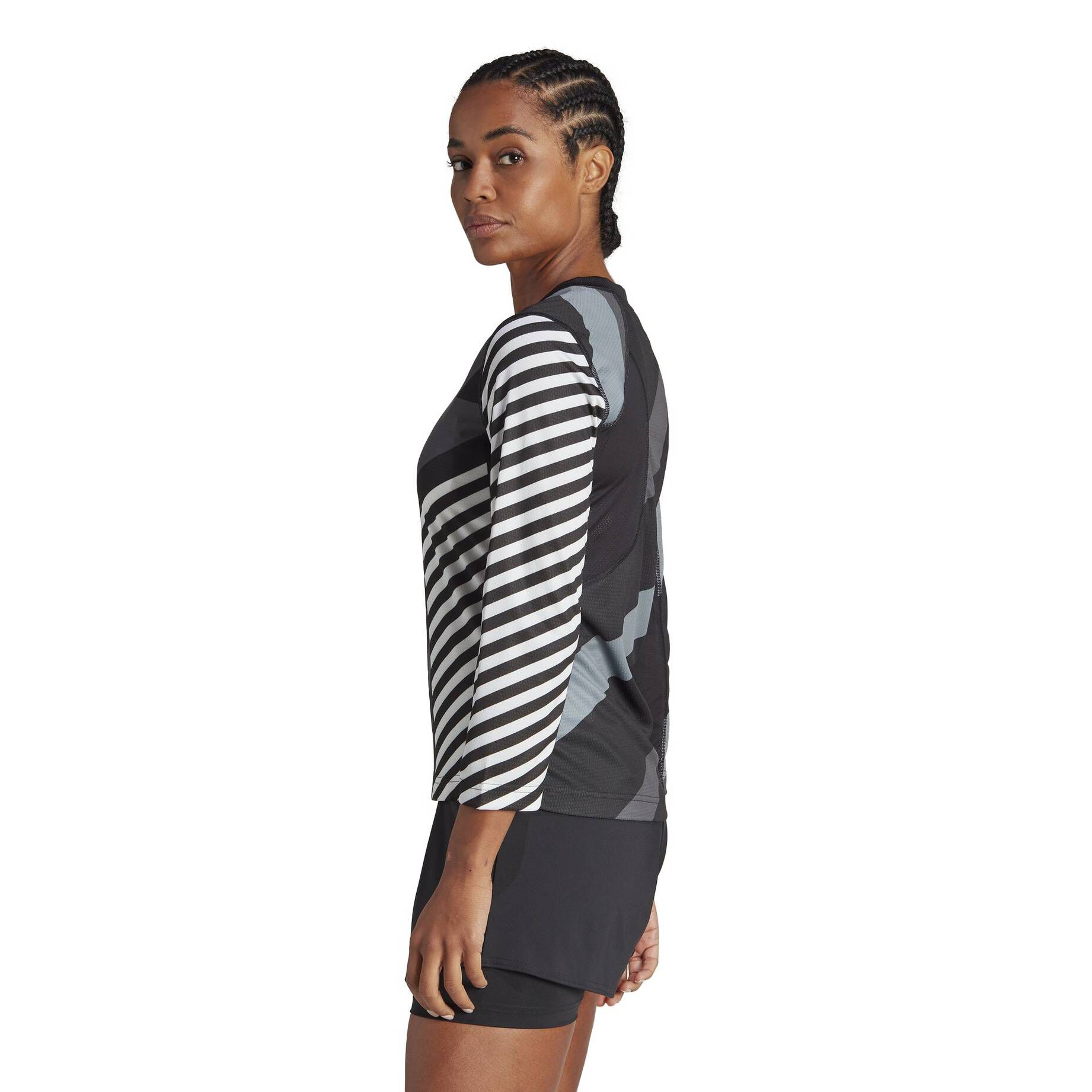 adidas Performance| Damen Tennisshirt  3/4 LONG SL PRO langarm