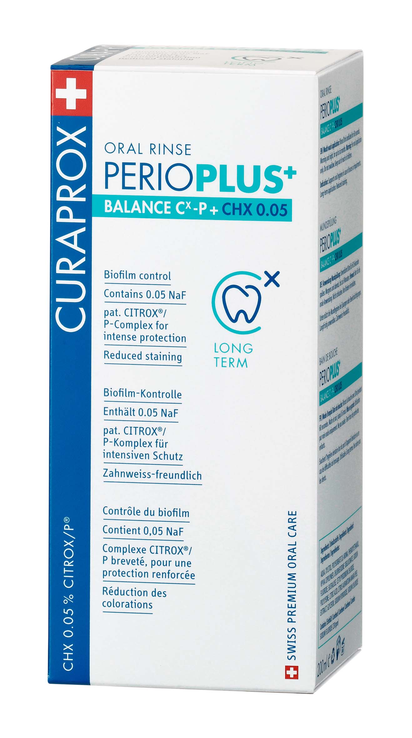 CURAPROX Perio Plus Balance CHX 0.05 %<br>200 ml, Flasche, Mundspülung