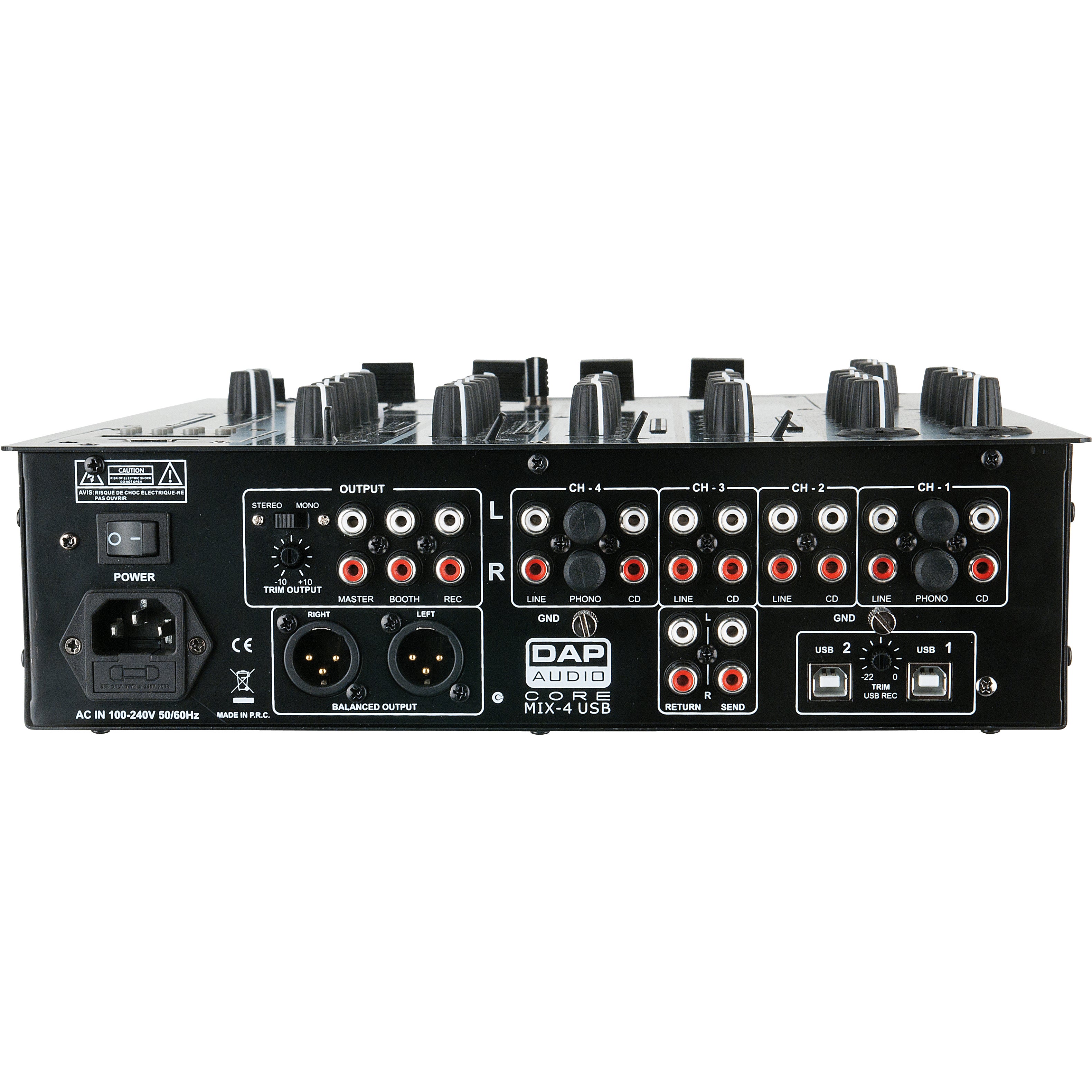 DAP CORE Mix-4 USB DJ mixer
