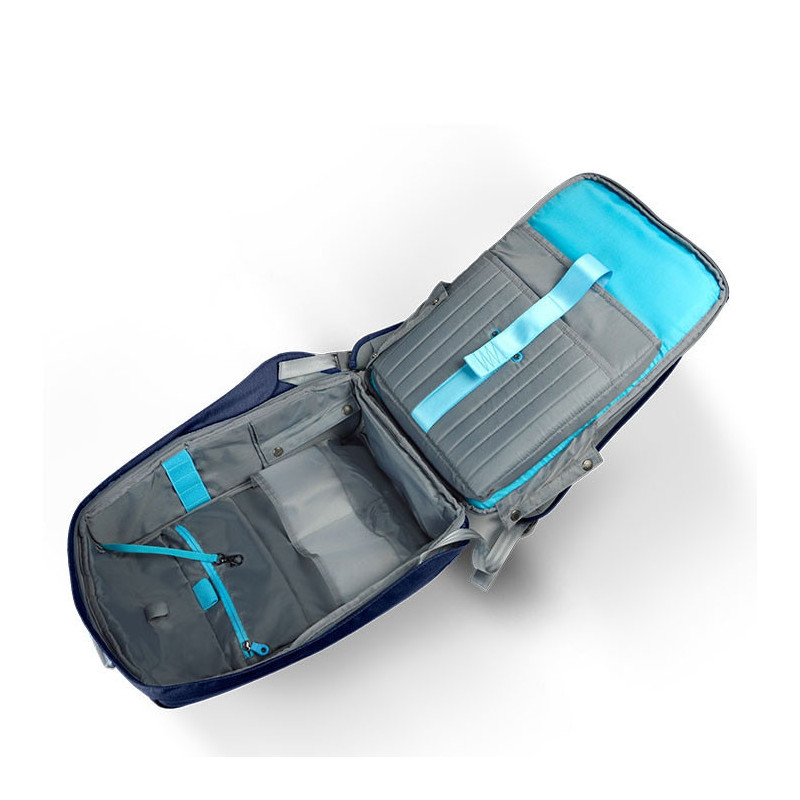 Sac à dos connecté antivol ordinateur 15 pouces Metrobag 13.6 Litres Dark Blue