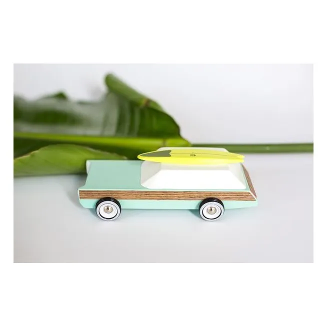 Candylab Voiture Woodie Redux en bois | Bleu