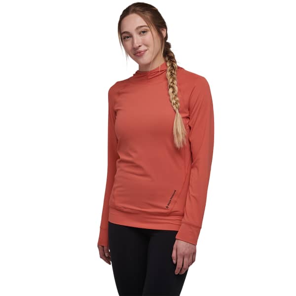 Sweat escalade BLACK DIAMOND W ALPENGLOW HOODY BAJA BAJA SUNRISE