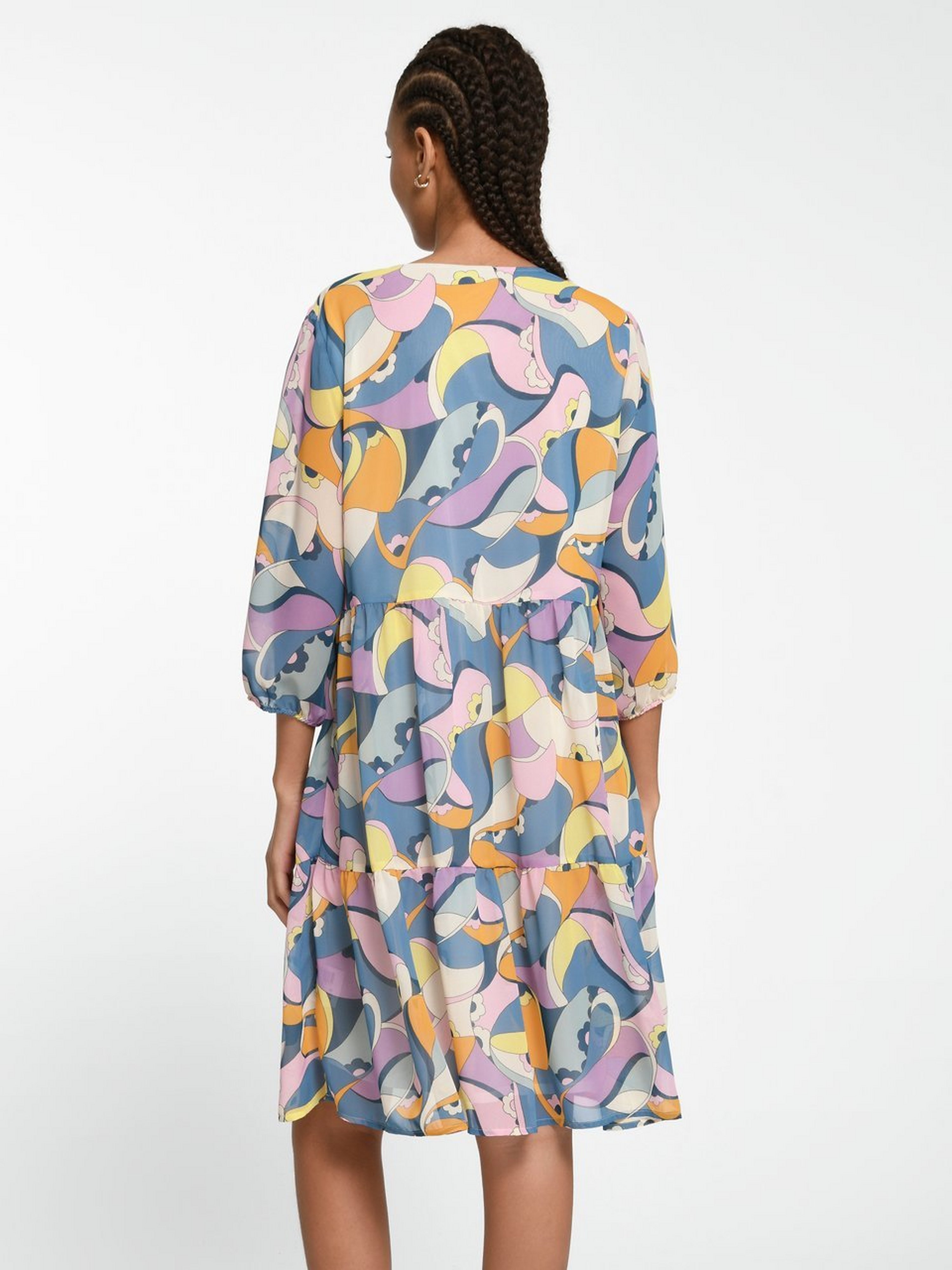 Kleid mit 3/4-Arm