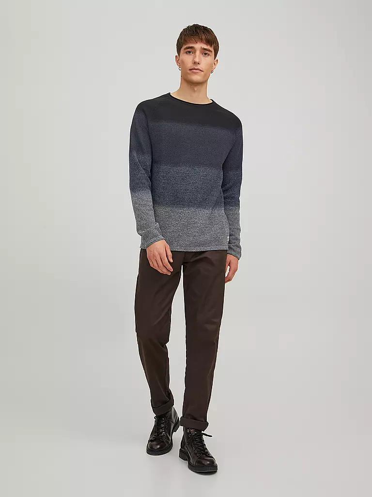 JACK & JONES Pullover  JJEHILL dunkelblau