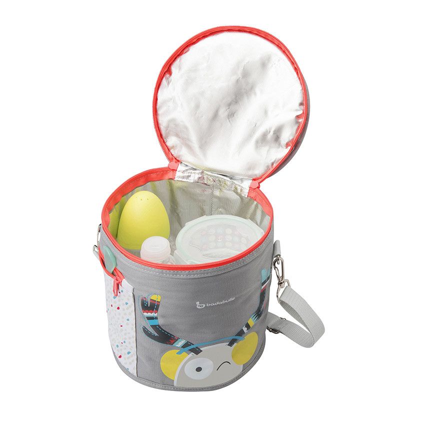 Sac repas isotherme - Montagne - Ecru