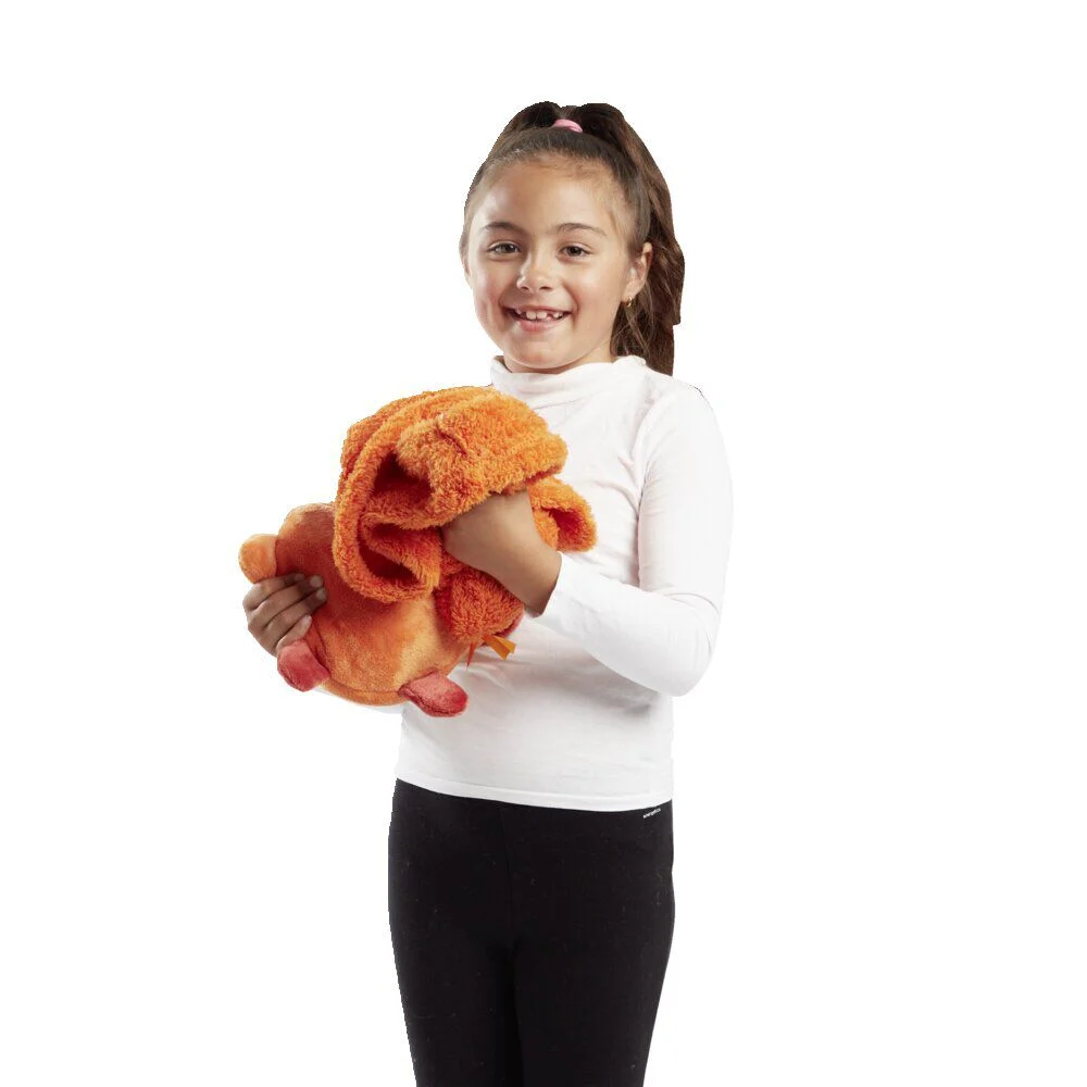 Peluche sweat à capuche 2en1 - 3 modèles