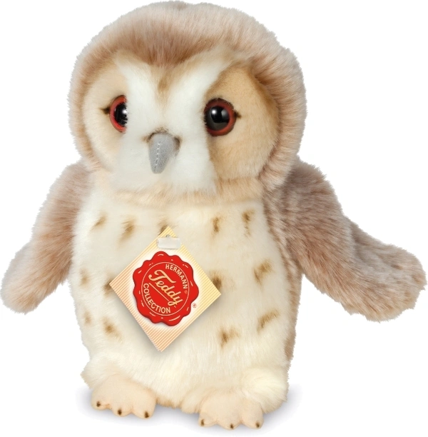 Kuscheltier EULE (20cm) stehend in beige