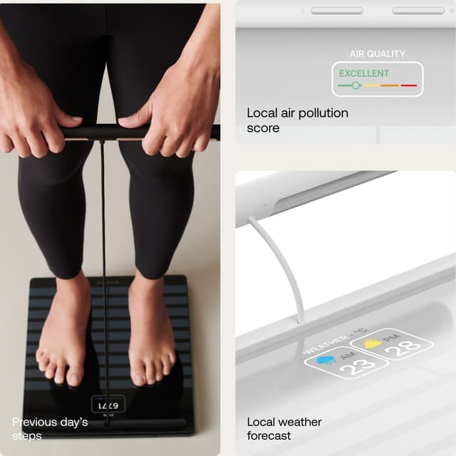 Withings Body Scan smartvægt, hvid