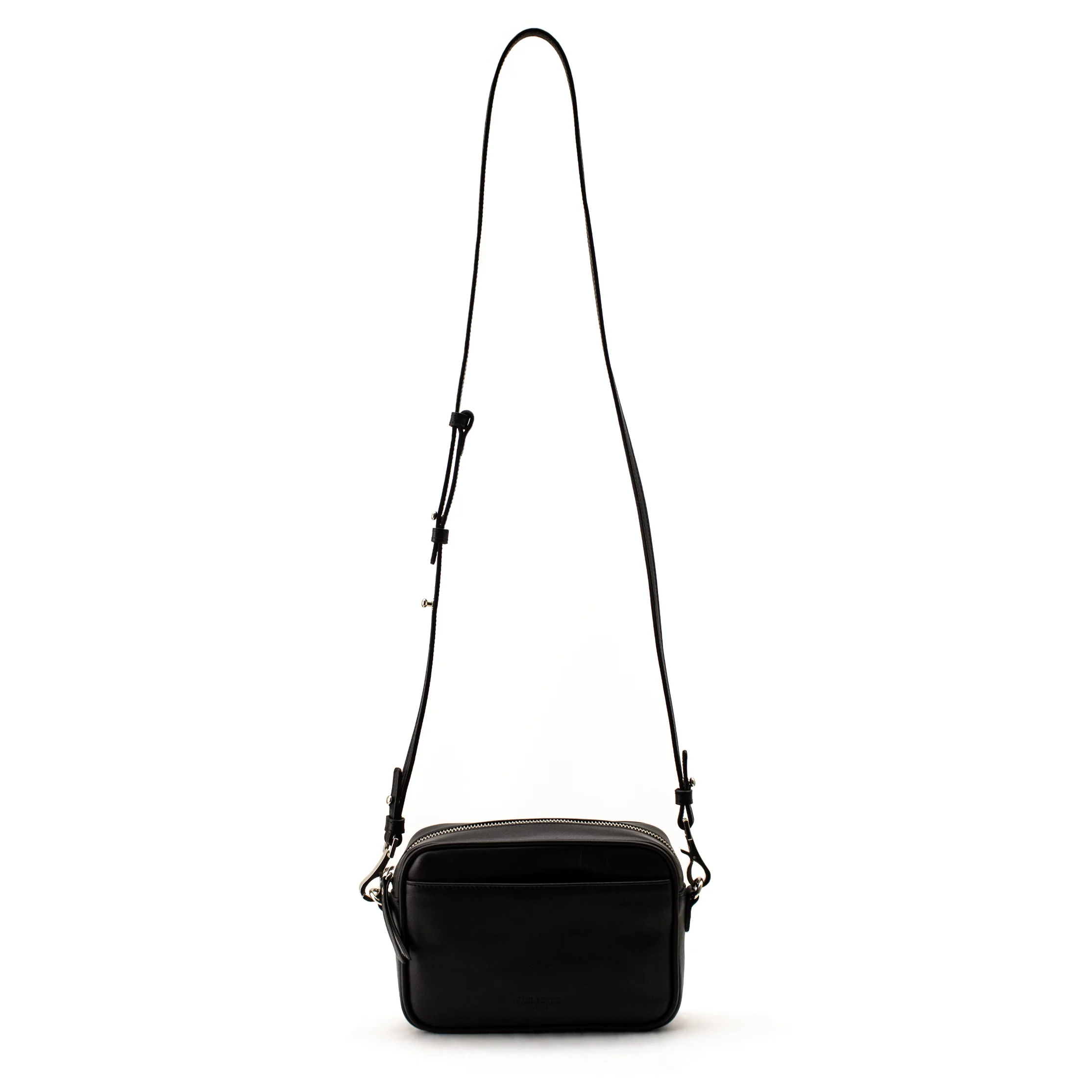 NINO - Sac bandoulière en cuir lisse | Noir