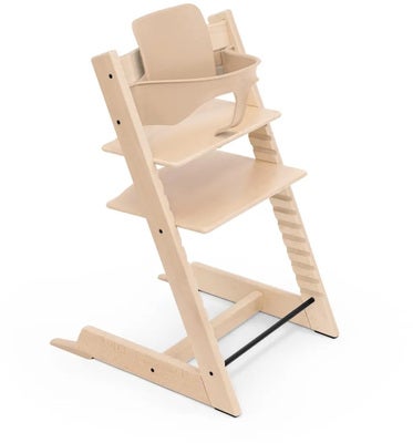 Stokke Tripp Trapp Matstol Bundle inkl. Brett, Natural/White