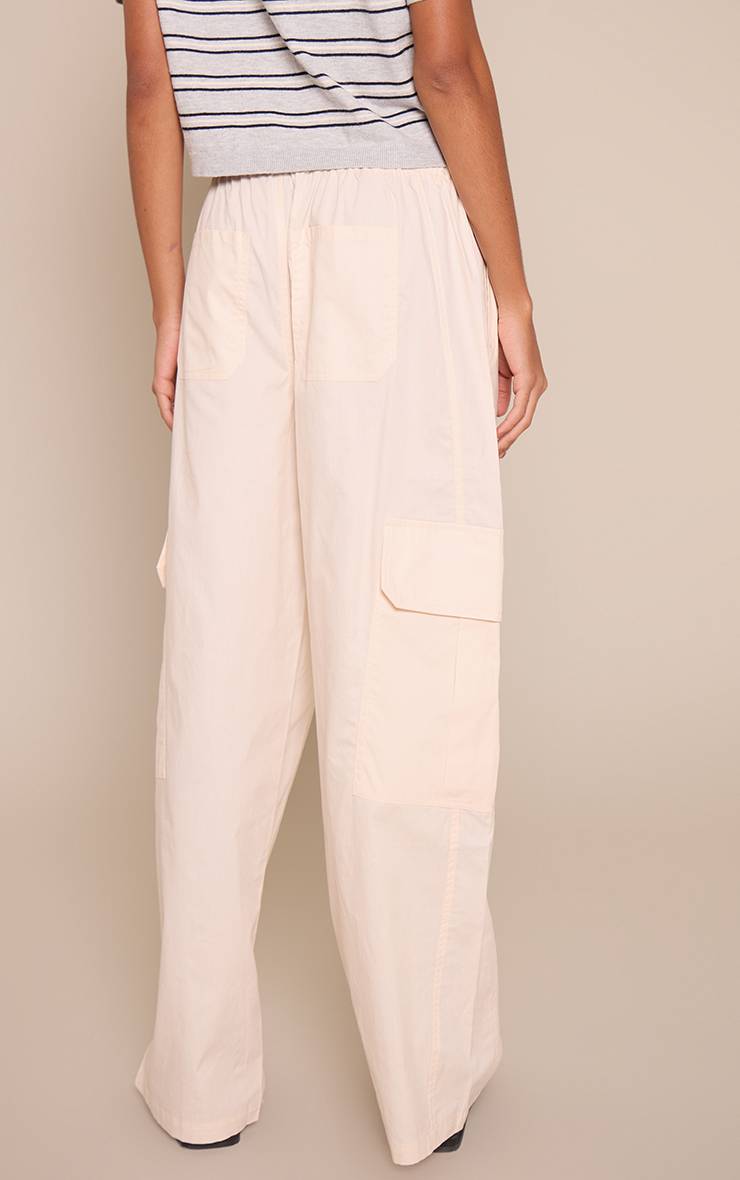 Pantalon En Coton Avec Détails De Poches Cargo