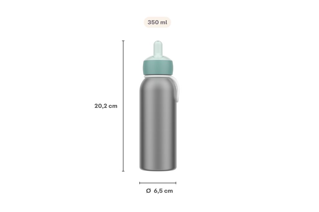 Mepal Campus flip-up 350 ml isoleerfles - Cool Blue