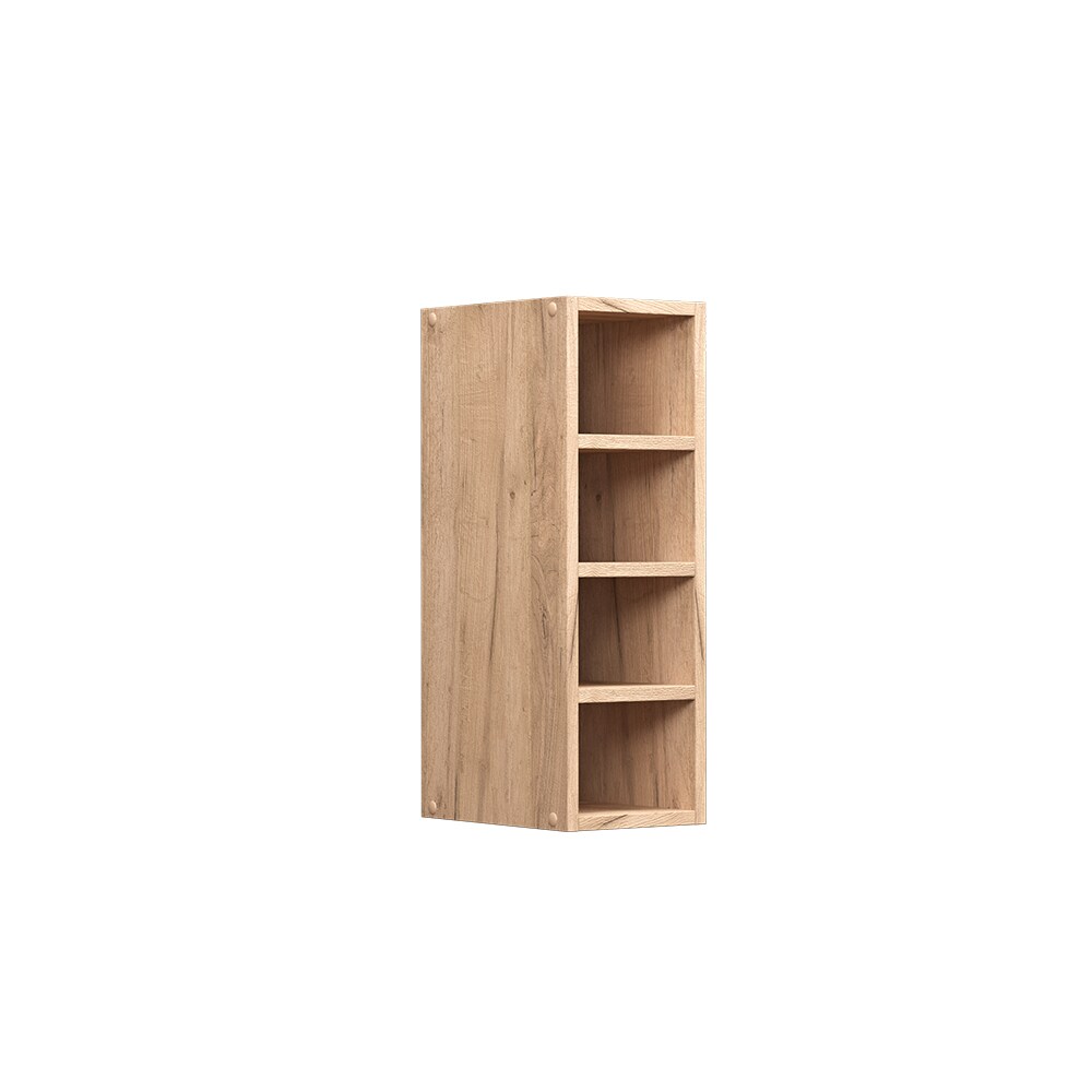 Vicco Regalhängeschrank Küchenschrank Küchenzeile R-Line 20 cm Eiche Fächer