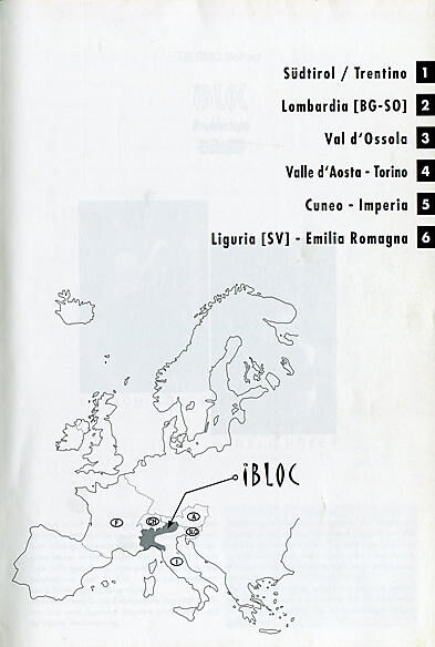 GEBRO VERLAG - I Bloc Boudertopo Italia