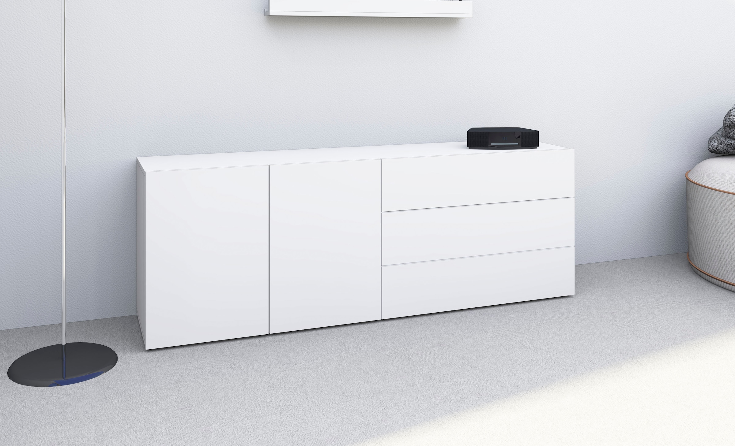 borchardt Möbel Sideboard »Sophia« Breite 152 cm,, stehend und hängend montierbar