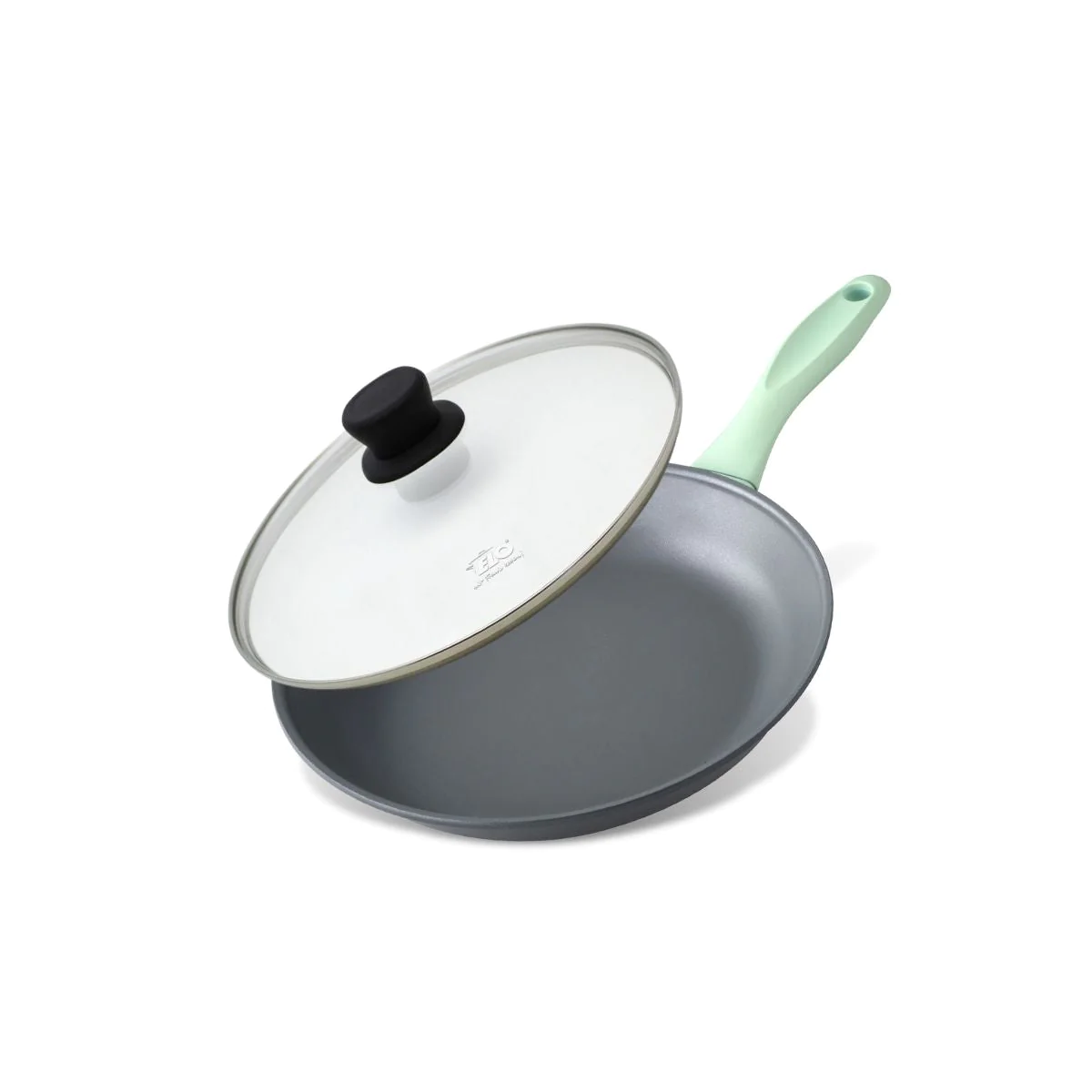 Poêle à frire et couvercle de cuisson de 24 cm de diamètre Fackelmann