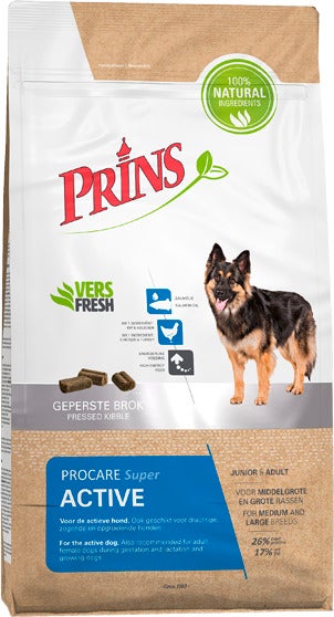 Prins hondenvoer ProCare Super Active adult 20 kg
