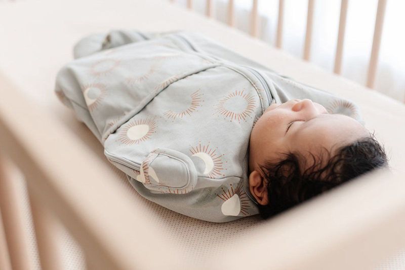 Puckababy Original Mini Inbakerslaapzak (3-6M) - Katoen - Eclipse Clay