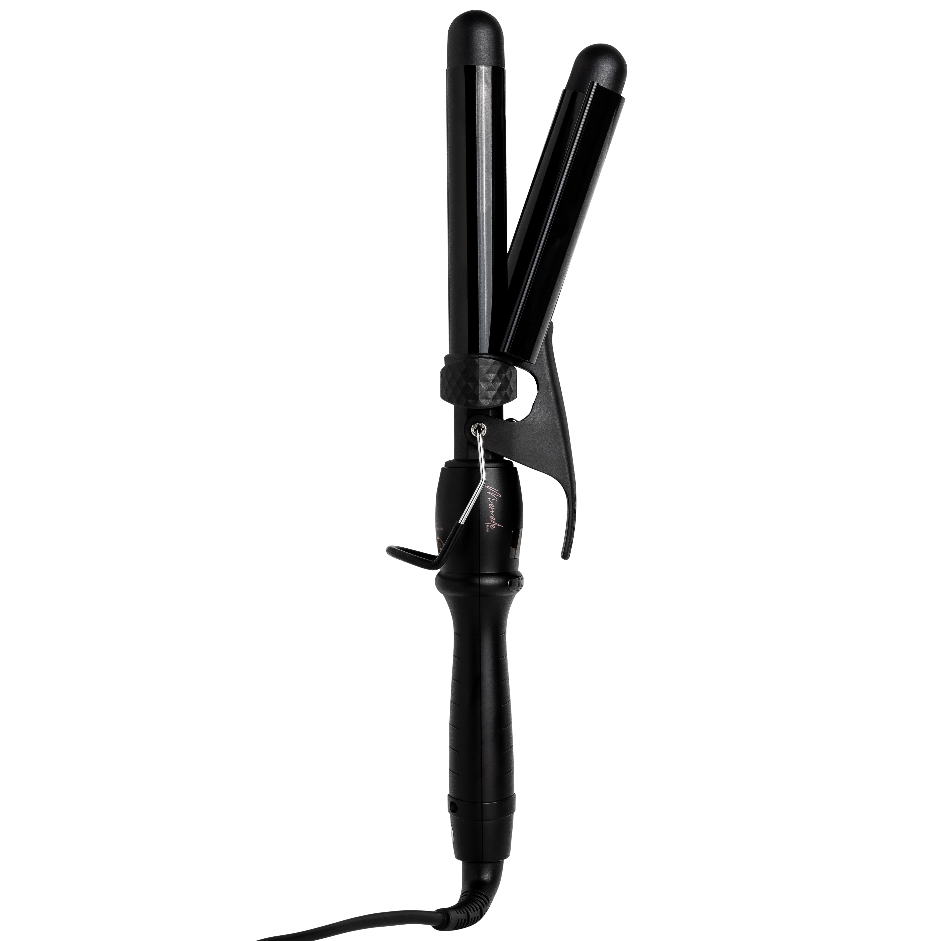 Mini Hair Waver 25mm Dreifaches Keramik Welleneisen Lockenstab  - Schwarz