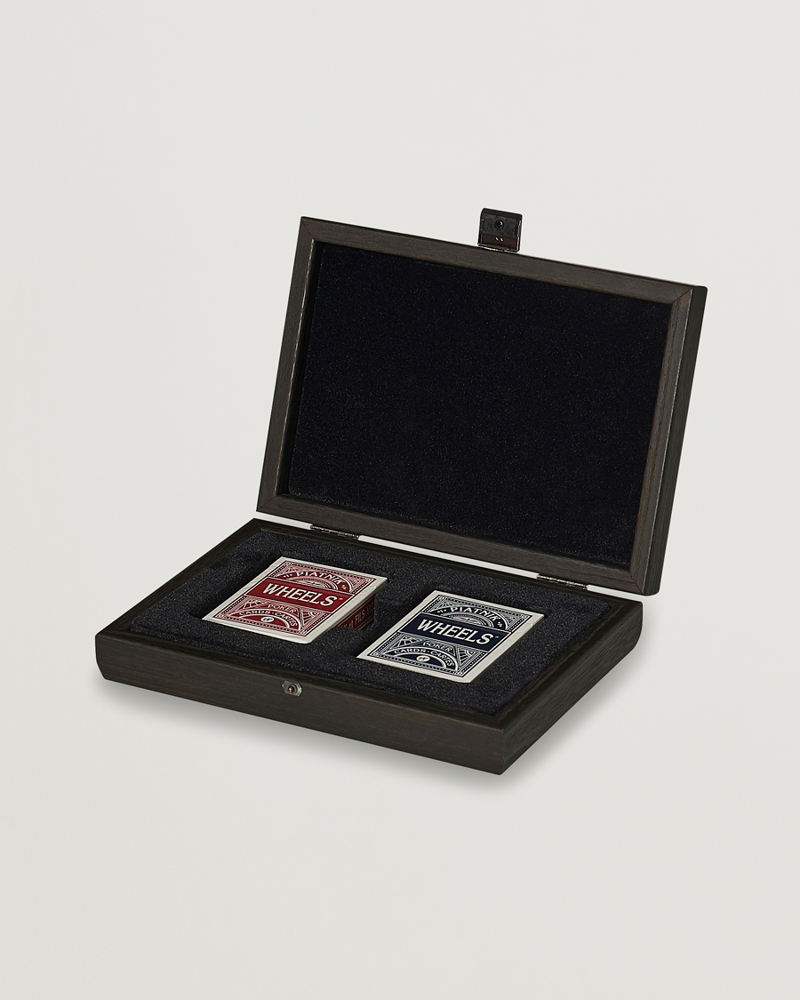 Manopoulos Wooden Card Case Black