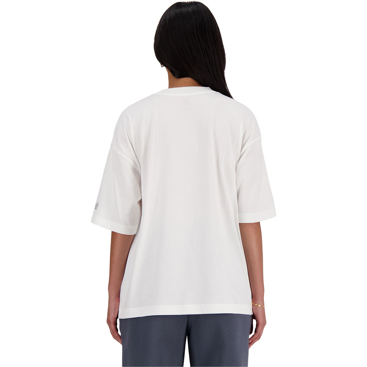 New Balance Iconic Collegiate Oversized T-shirt Dame