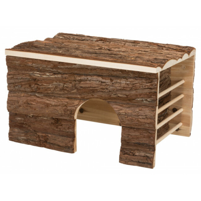 Maison en bois avec râtelier pour rongeurs Ila Trixie