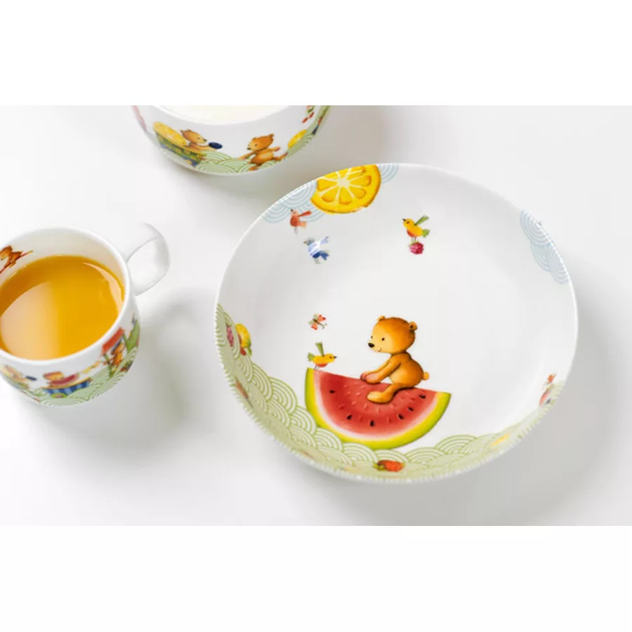 Villeroy & Boch Kindergeschirr Hungry as a Bear 2er Set bunt