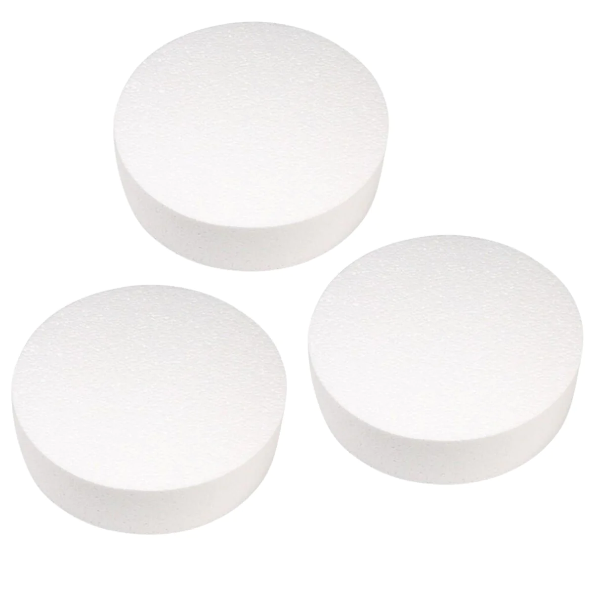 3 disque polystyrène Ø 25 x 7 cm Rayher