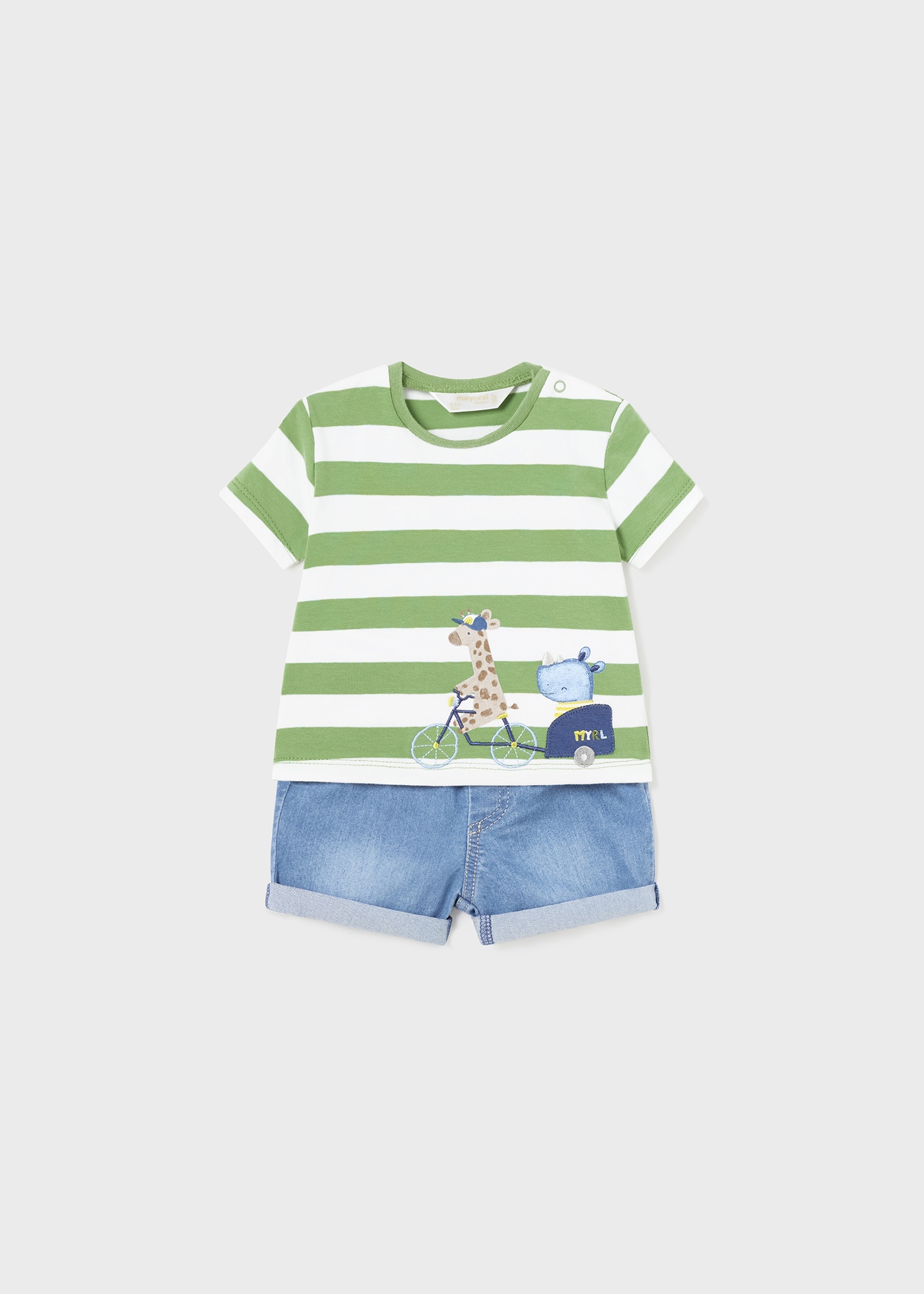 Conjunto de duas peças Better Cotton para recém-nascido Mate