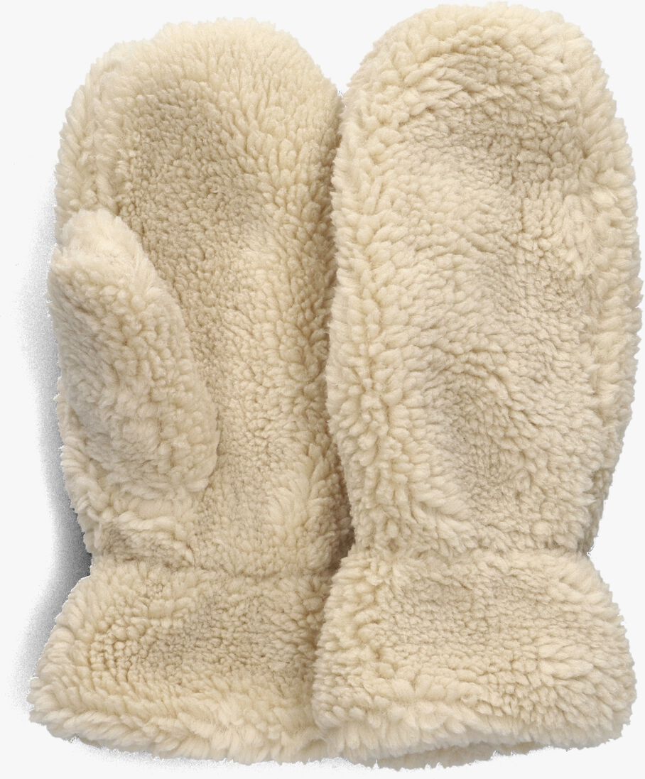 ANOTHER LABEL beige another label handschoenen lena fur gloves