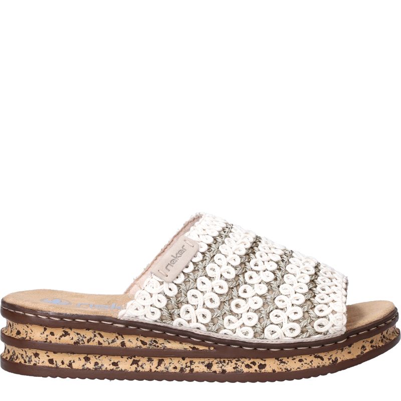Rieker Slippers Beige Dames