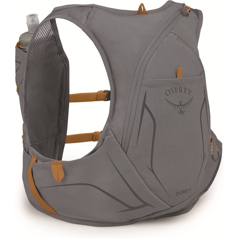 Osprey Duro 6 w/Flasks Phantom Grey/Toffee Orange