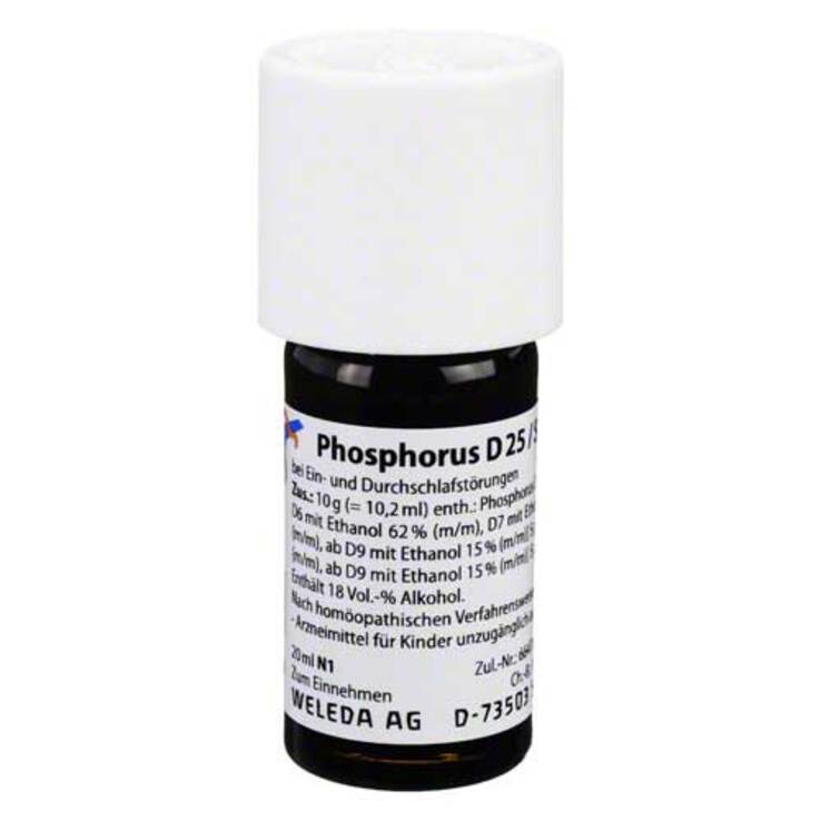 Phosphorus D 25 / Sulfur D 25 aa Dilution, 20 ml