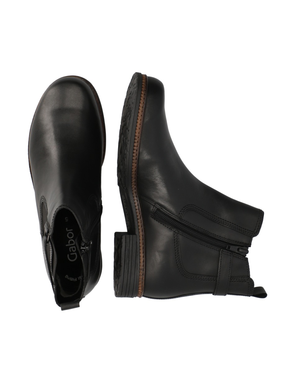 Glattleder Chelsea Boot