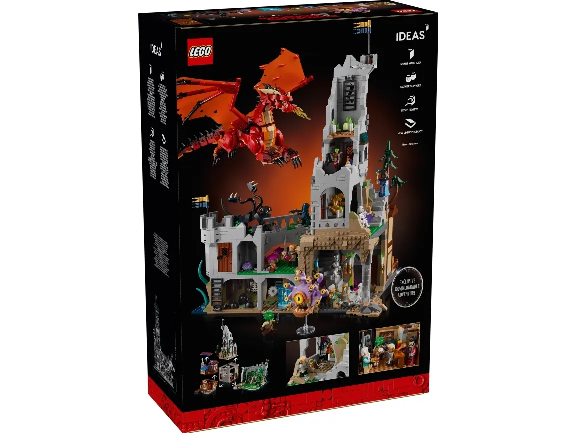 LEGO Ideas 21348 Dungeons & Dragons: Den røde drages fortælling