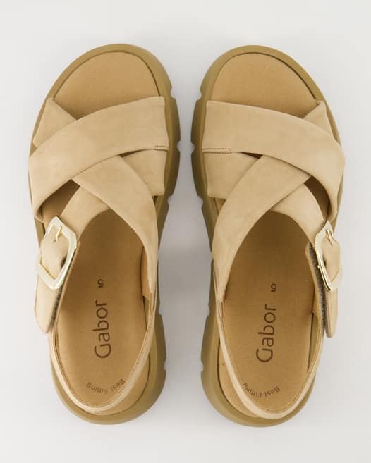 Gabor 64.752.14 Sandalen in Beige