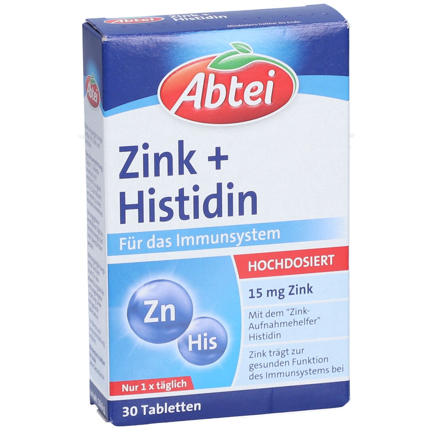 Abtei Zink + Histidin Tabletten