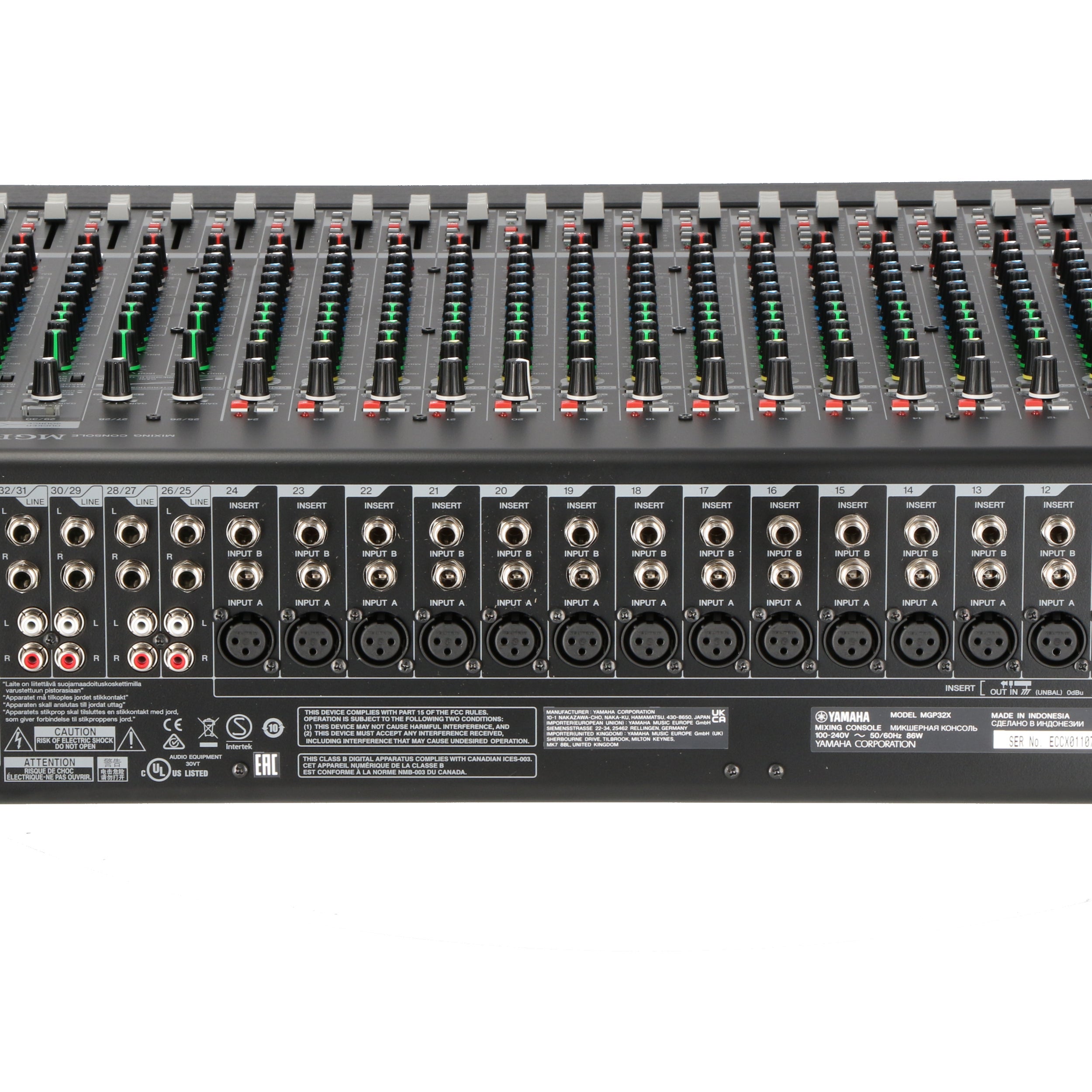 Yamaha MGP32X analoge 32 kanaals PA mixer