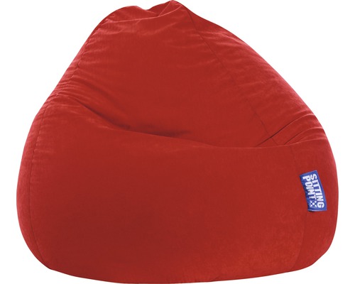 Zitzak Sitting Point Zitzak Easy L ca. 120 liter rood 70x90 cm